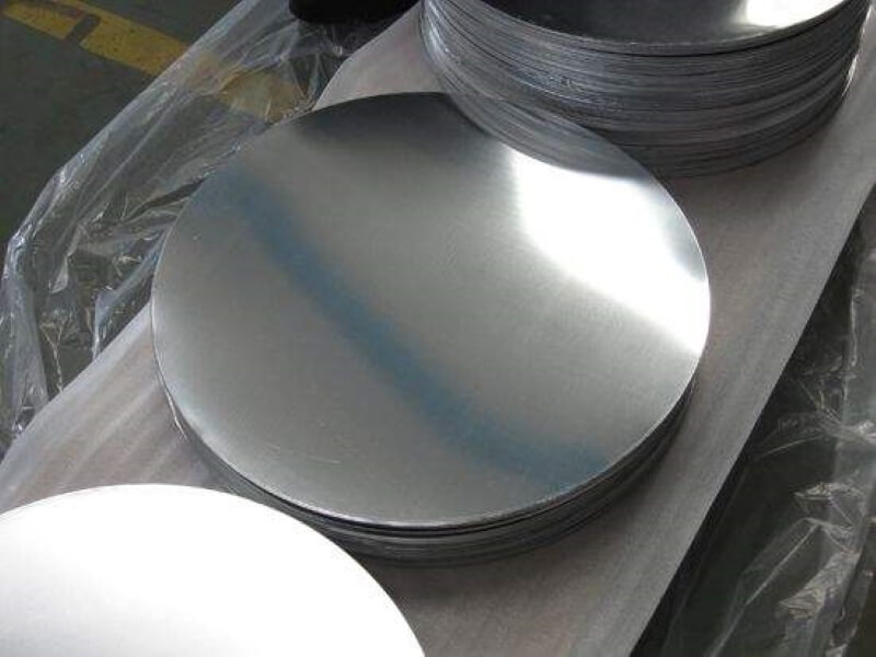  Espacios en blanco circulares de aluminio